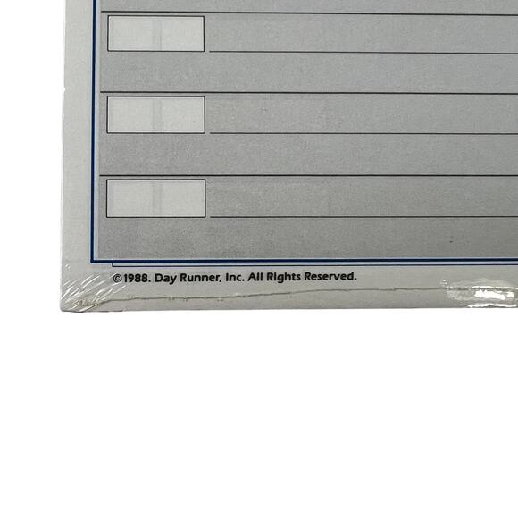 DAY RUNNER Things To Do Refill Entrepreneur Edition 30 Pages Ring NEW Sealed - Picture 4 of 6